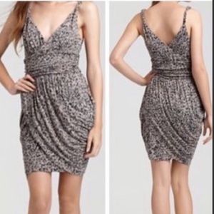 • LEOPARD PRINT MINI DRESS •